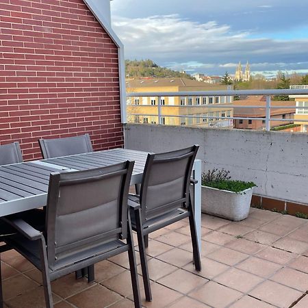 Apartamento Con Gran Terraza Y Vistas A La Catedral. Burgo Dış mekan fotoğraf