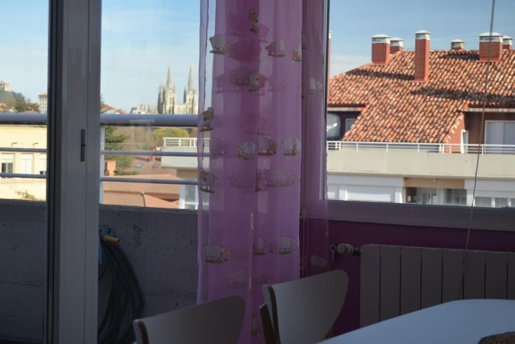 Apartamento Con Gran Terraza Y Vistas A La Catedral. Burgo Dış mekan fotoğraf